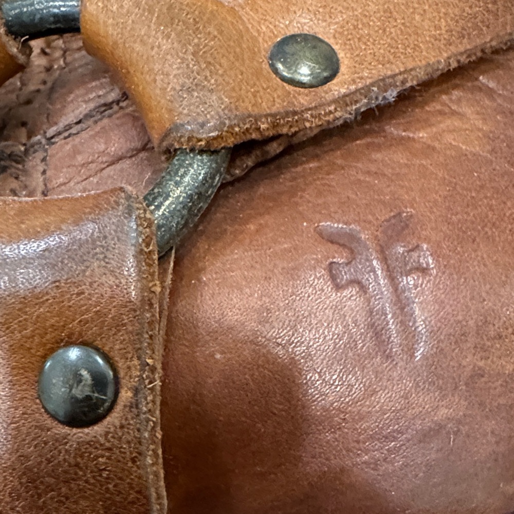 Frye Women's Phillip Harness Tall Leather Boots - size 9 - Picture 2 of 6